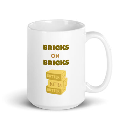 Bricks On Bricks – Baking Inspired Mug
